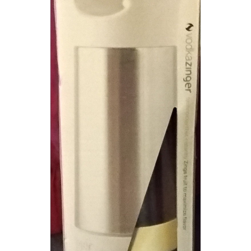 Vodka Infuser Bottle By Zinger- Silver